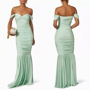 NORMA KAMALI FISHTAIL GOWN